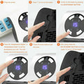 6033 Portable Electric Heater Mini Fan Heater Desktop Household - Shop Gharse