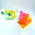 0364 Notebook Style Slim Water Bottle (380 Ml Multicolor) - Shop Gharse