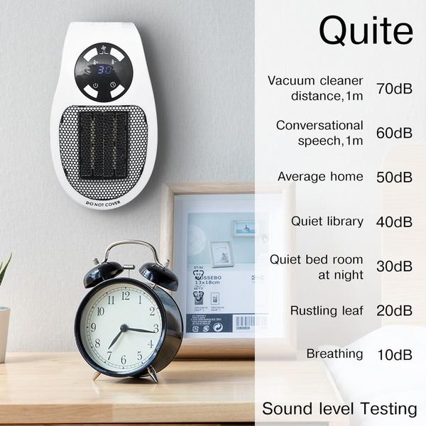 6033 Portable Electric Heater Mini Fan Heater Desktop Household - Shop Gharse