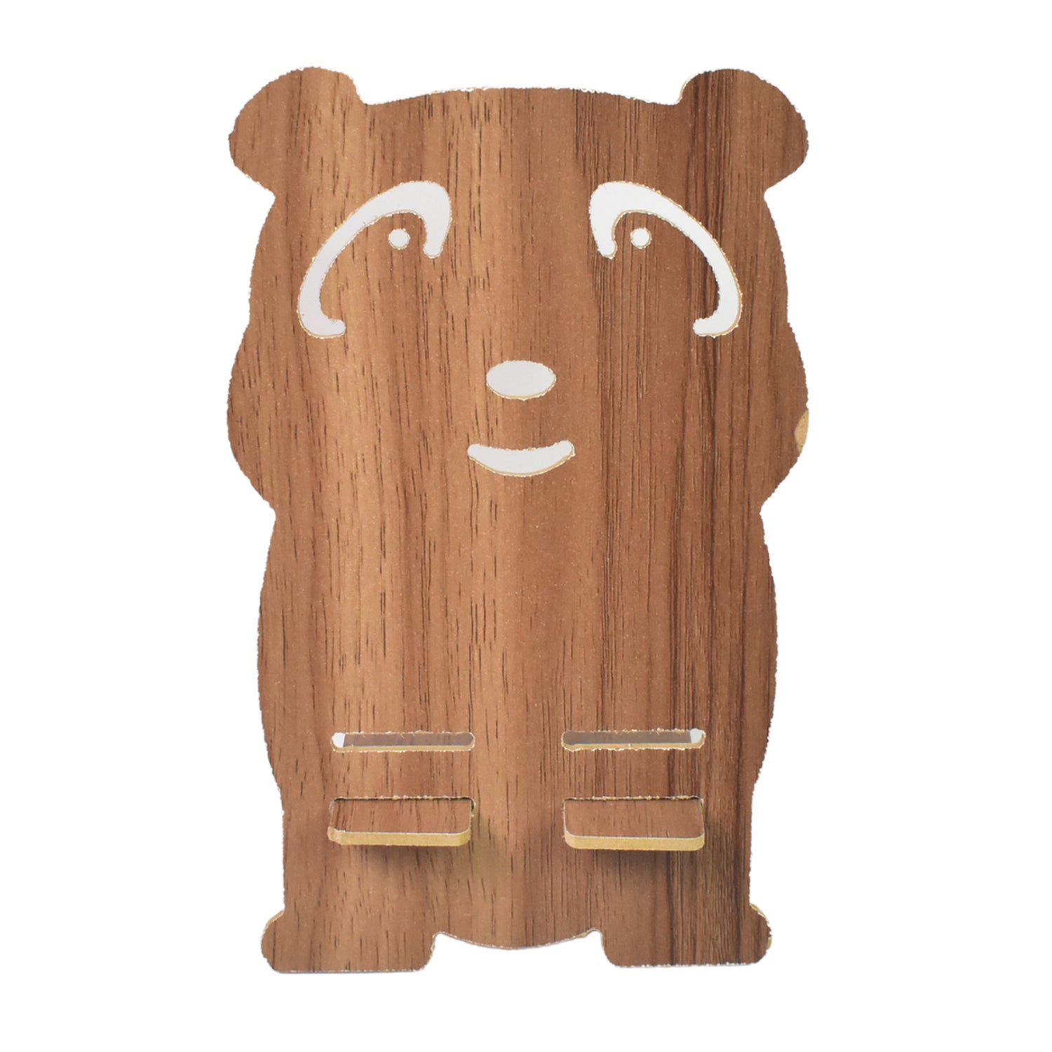 Wooden Cartoon Shape Design Mobile Stand  (1 Pc) - Shop Gharse