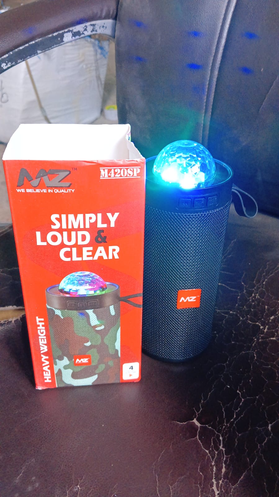 3d Disco Light Sound Bluetooth Speaker (1 Pc) - Shop Gharse