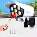 Solar Light Outdoor Motion Sensor Security Camera Shaped Dummy Wall Lamp (1 Pc) - Shop Gharse