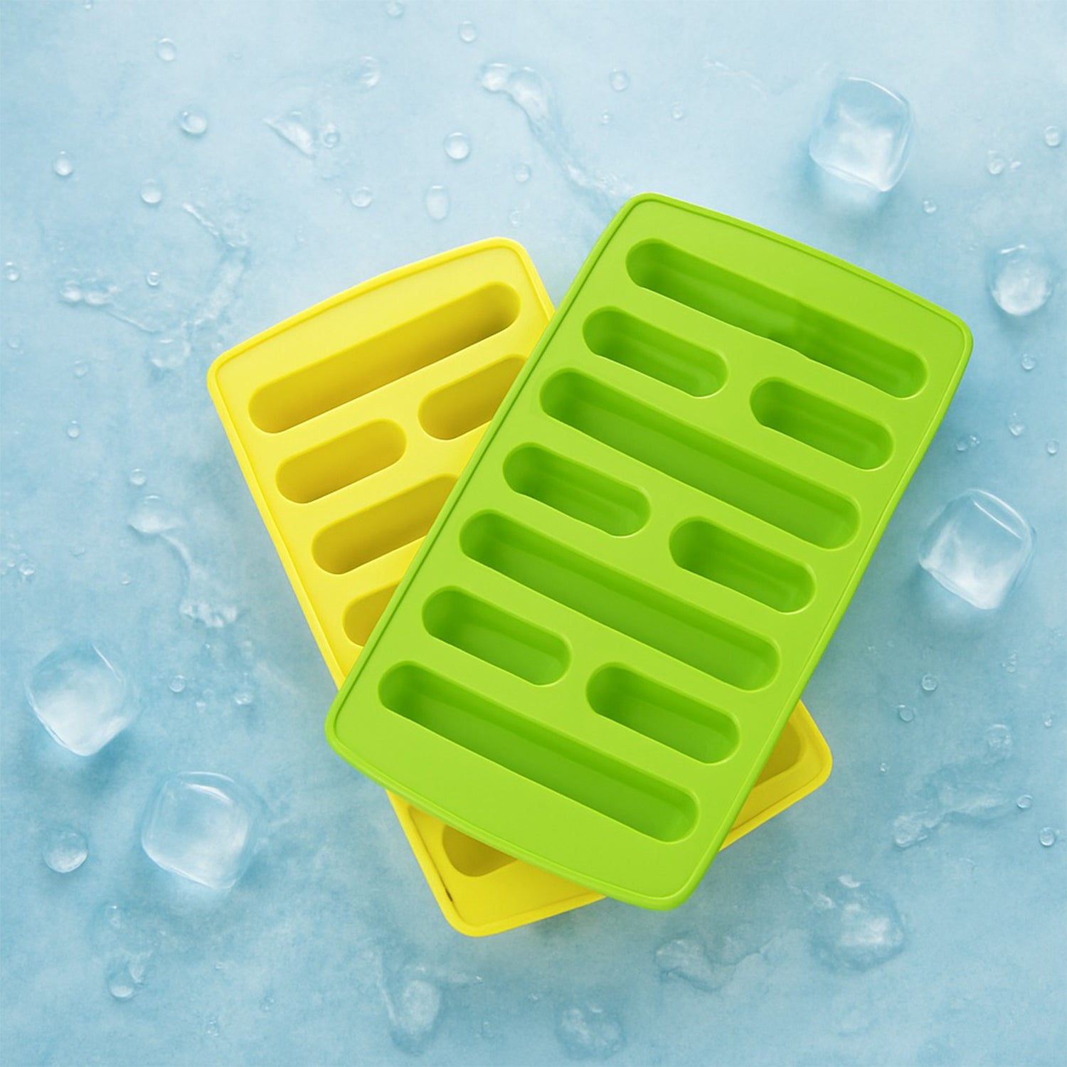 Plastic Ice Cube Tray Set (4 Pc) - Shop Gharse