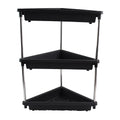 3-layer Multipurpose Plastic Corner Storage Rack - Shop Gharse