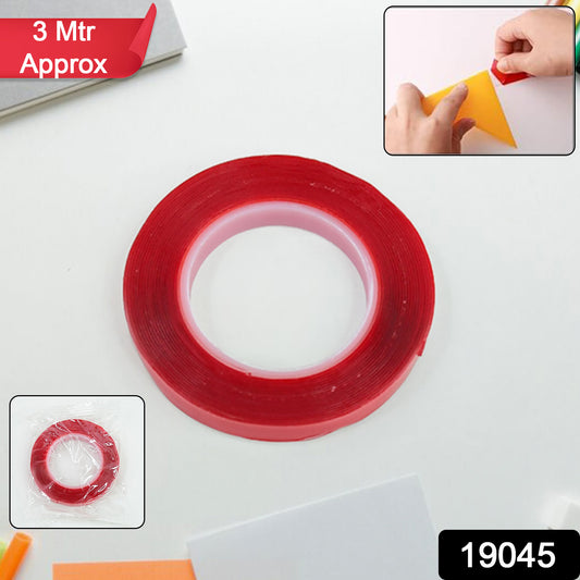 Heavy Duty Transparent Acrylic Foam Mounting Tape (3 Mtr Approx  1 Pc) - Shop Gharse