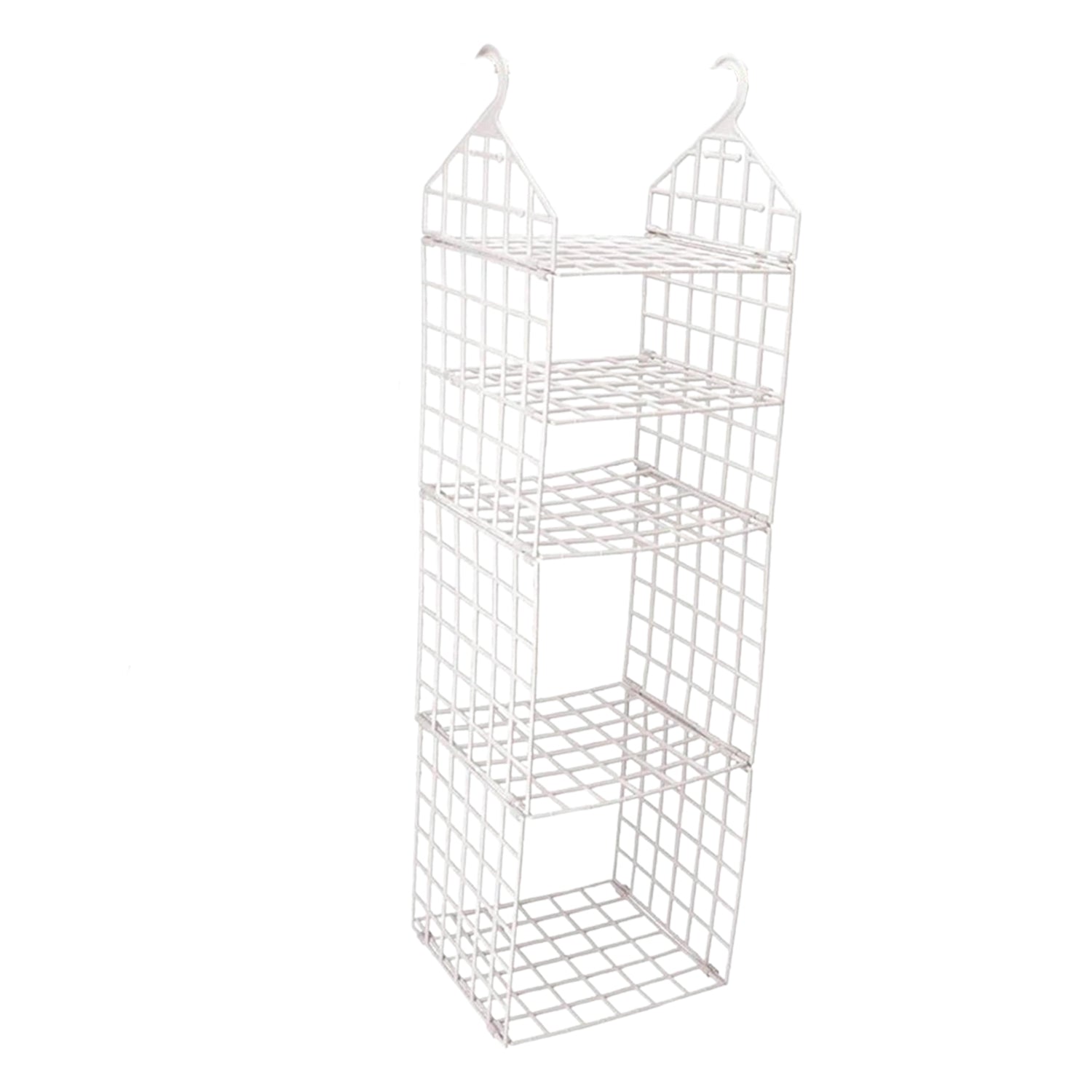 4526 Multipurpose 5 Layer Folding Clothes Storage Rackscloset For Students Wardrobe Shelves Socks Scarf T-shirt Etchanging Organizer Storage Holders  Racks - Shop Gharse