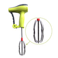 0703 Power Free Manual Hand Blender With Stainless Steel Blades Milk Lassi Maker Egg Beater Mixer Rawai - Shop Gharse
