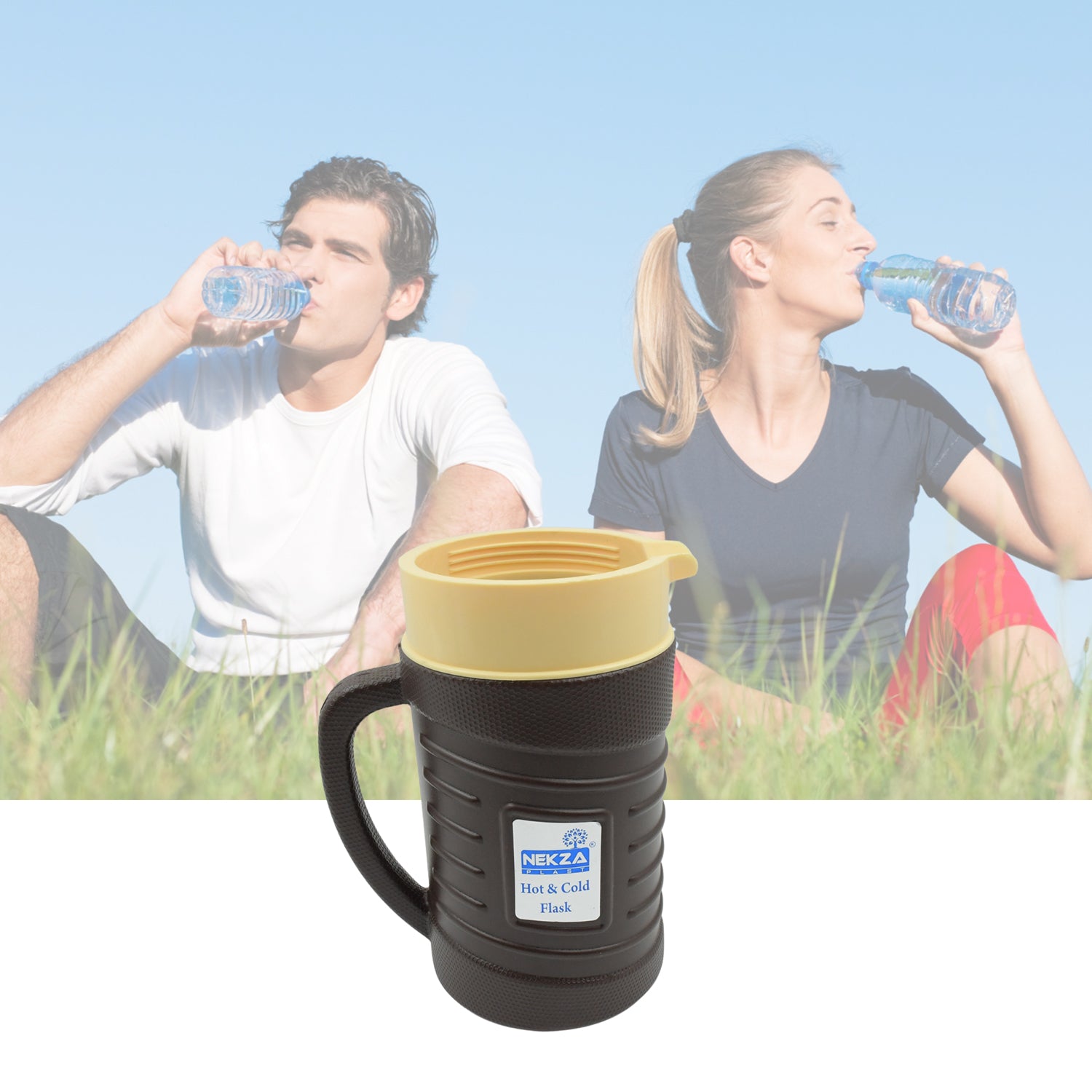 Thermos Insulated Flask Or Hot Kettle  Plastic Innner Steel Insulated Tea Kettle Hot And Cold Premium Tea Kettle Kettle  Easy To Carry  Leak Proof  Tea Jug  Coffee Jug  Water Jug  Hot Beverag (1200 Ml 1700ml ) - Shop Gharse