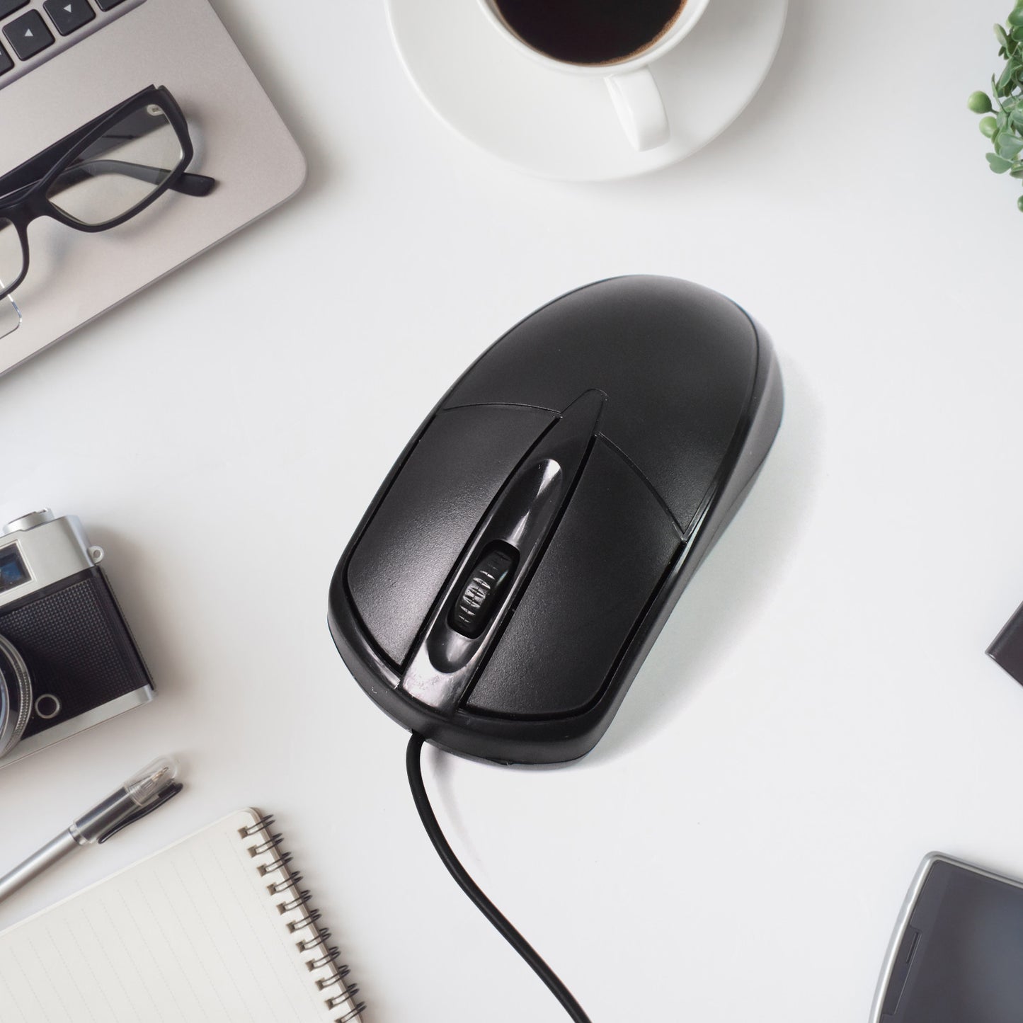 Computer  Laptop Wired Optical Mouse M- 045 (1 Pc) - Shop Gharse