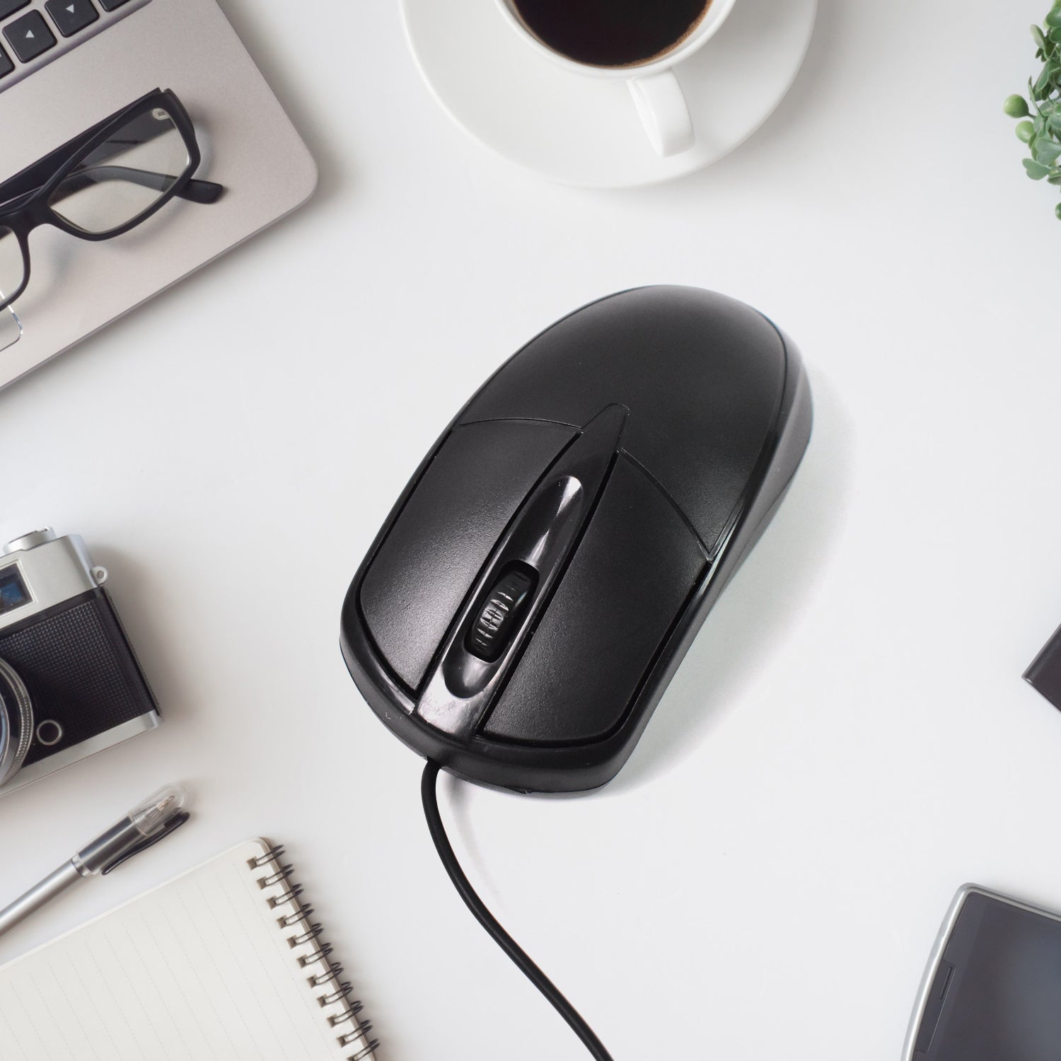 Computer  Laptop Wired Optical Mouse M- 045 (1 Pc) - Shop Gharse