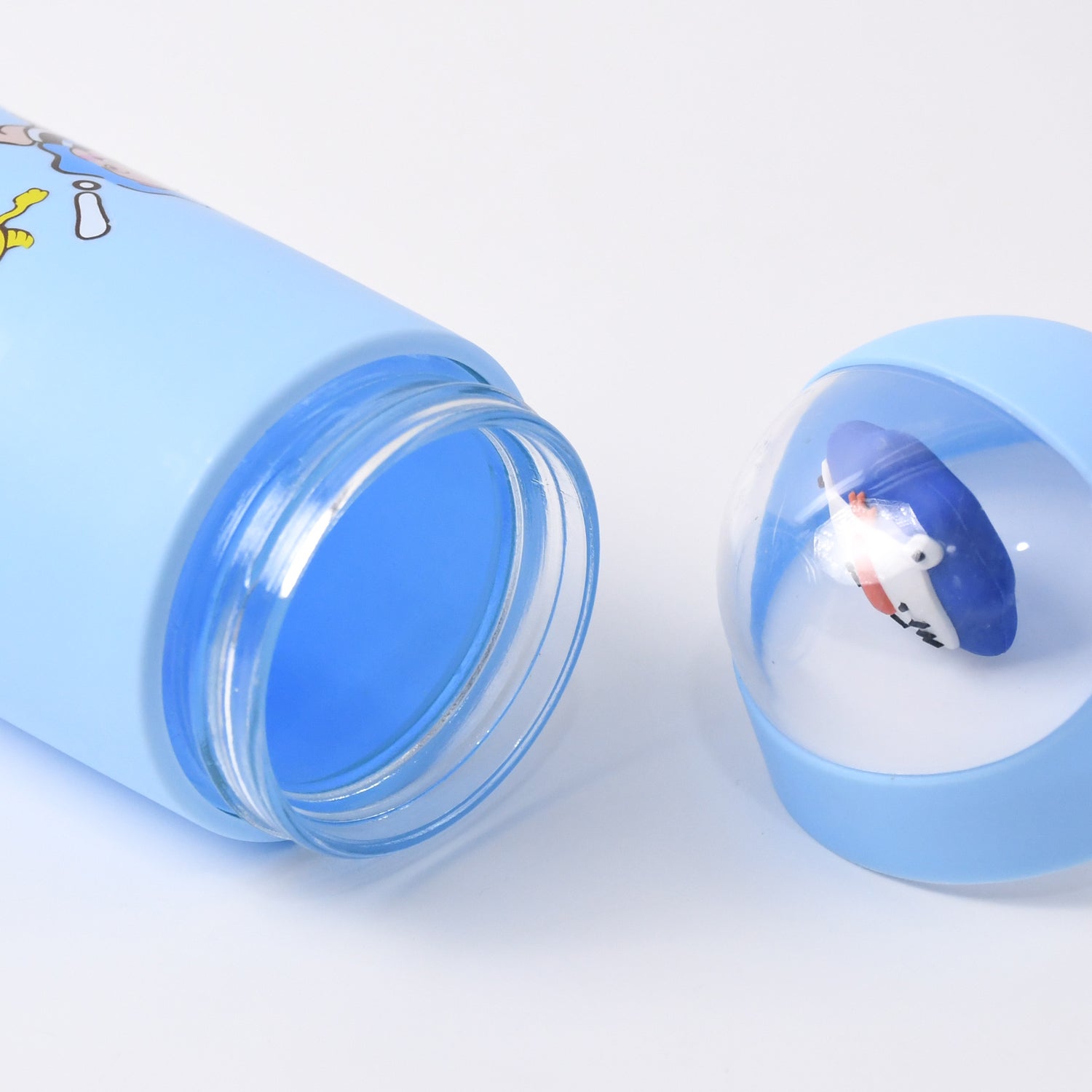Double Wall Cartoon Glass Water Bottle 350ml (1 Pc) - Shop Gharse