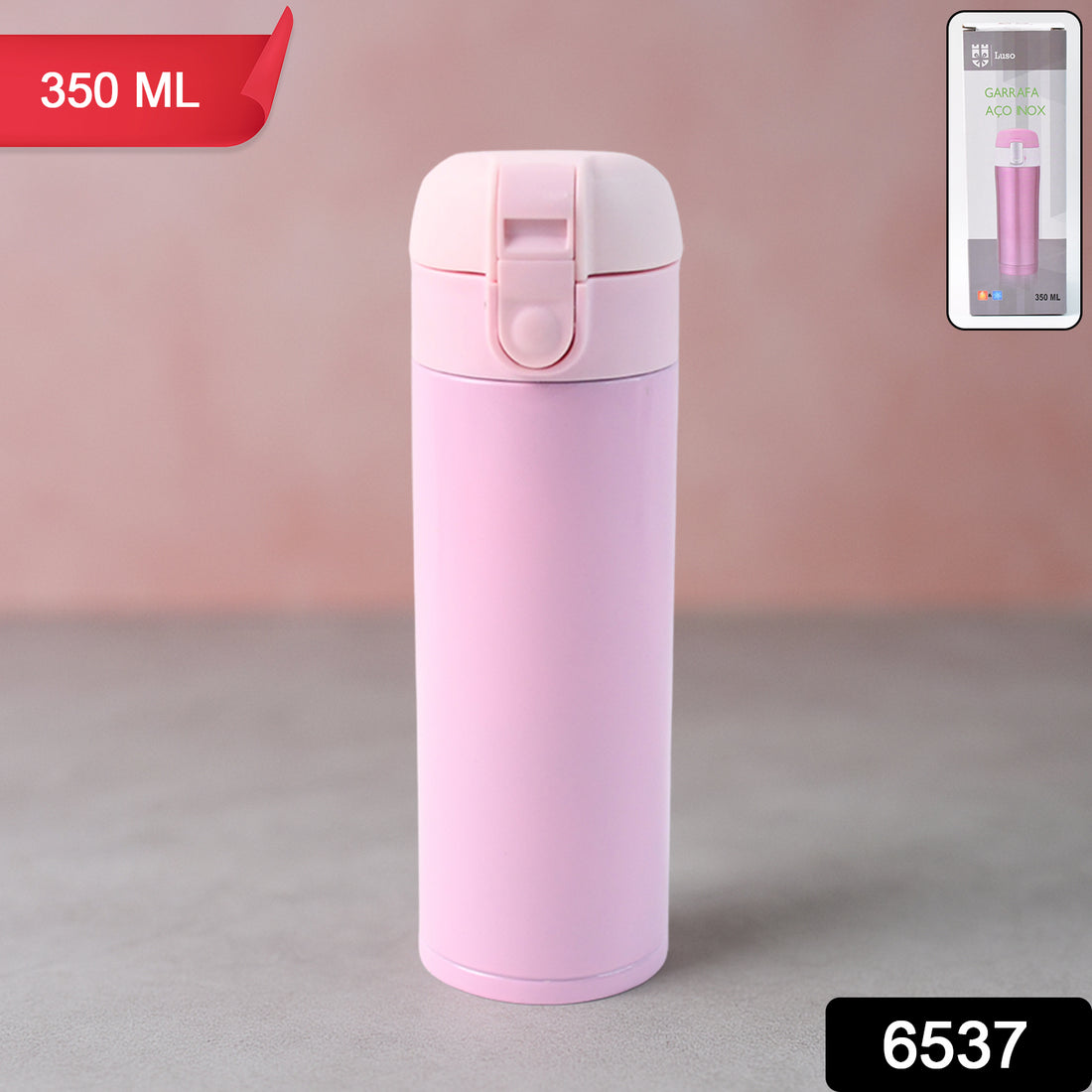Stainless Steel Vacuum Water Bottle (350ml) - Shop Gharse
