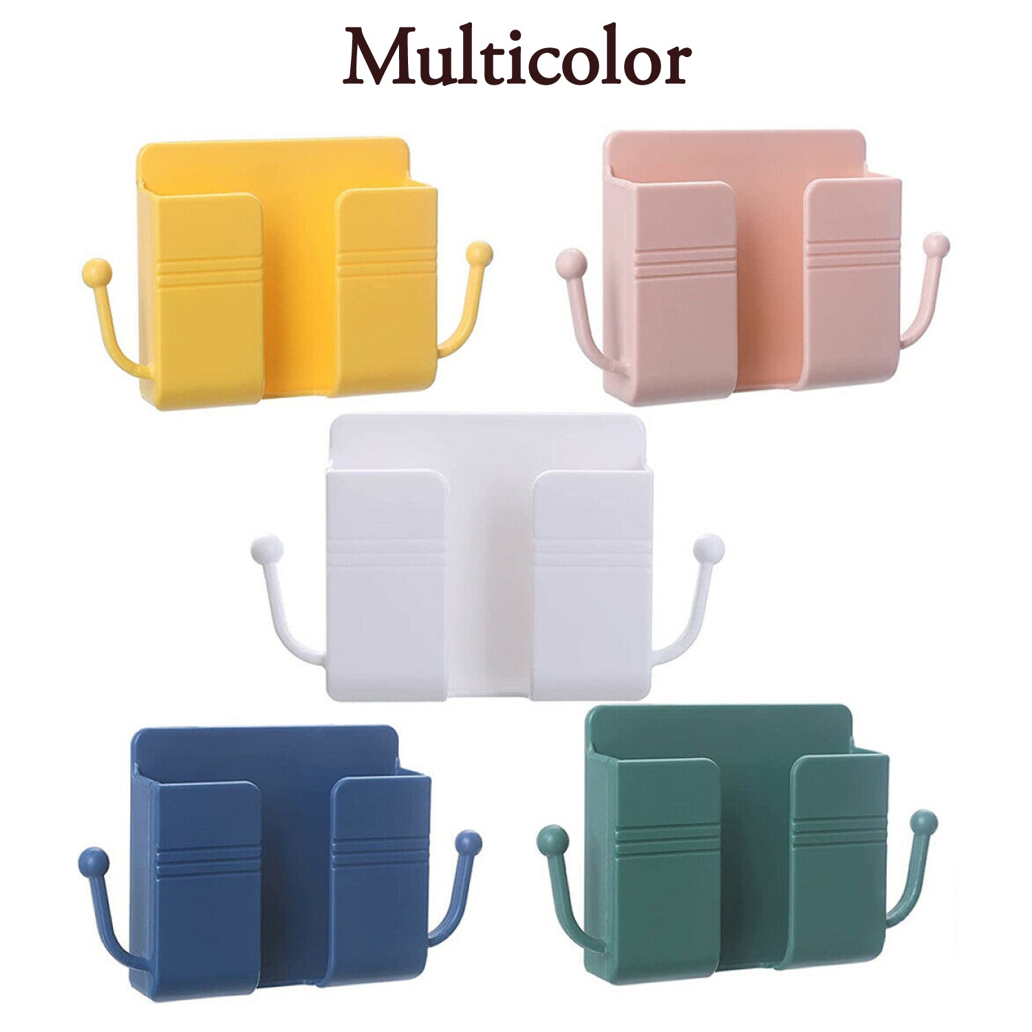 6201 1 Pc Wallmount Mobile Stand With Hook Design Used In All Kinds Of Places Including Household And Many More As A Hanging Support For Cloths And Stuffs Purposes. - Shop Gharse