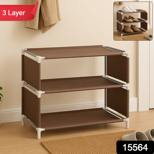 Modular Fabric Shoe Rack 3layer