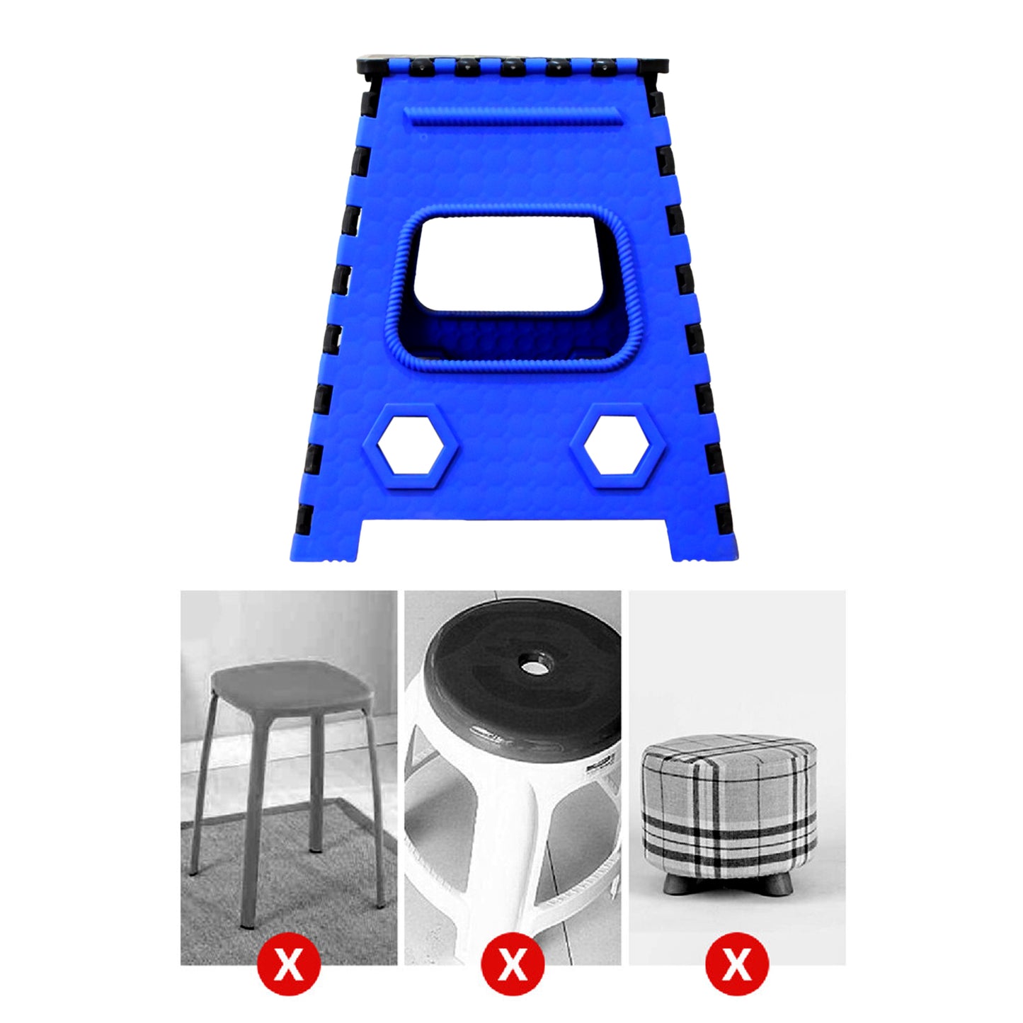 2466 Plastic Pick And Move Strong Step Stool Table 18 Inch - Shop Gharse