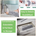 1279 Microfiber Dusters For Cleaning Telescoping Feather Duster With 100 Inches Extendable Handle Pole Dusting Cleaning Tools For Cleaning High Ceiling Ceiling Fan Blinds Cobwebs Furniture Cars - Shop Gharse