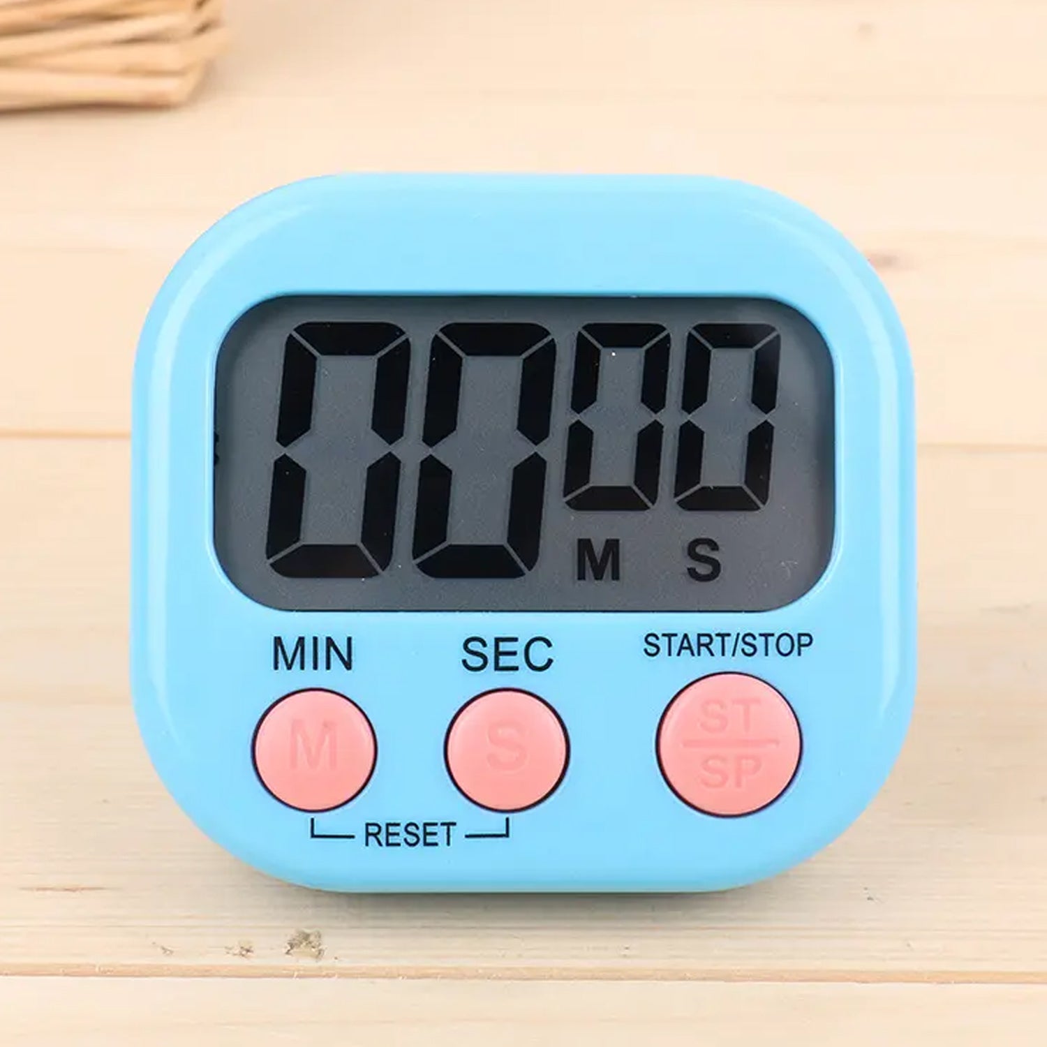 1540 Digital Kitchen Timer Clear Big Digits 0-99 Min For Cooking Office Clock - Shop Gharse