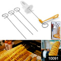 1 Set Potato Spiral Cutter Potato Twister (4 Spits) - Shop Gharse