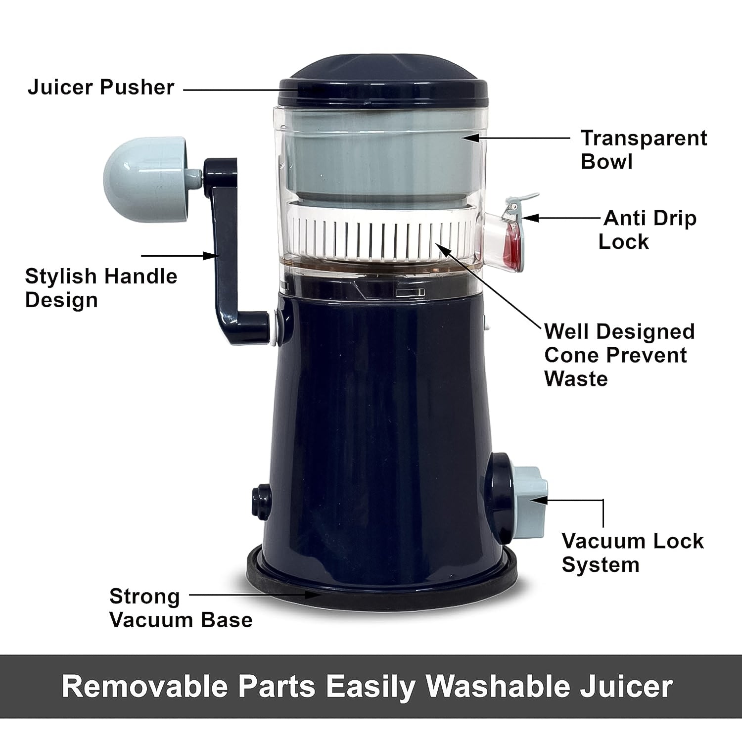 Ritu Rapid Hand Juicer Machine For Fruits And Vegetables - Shop Gharse