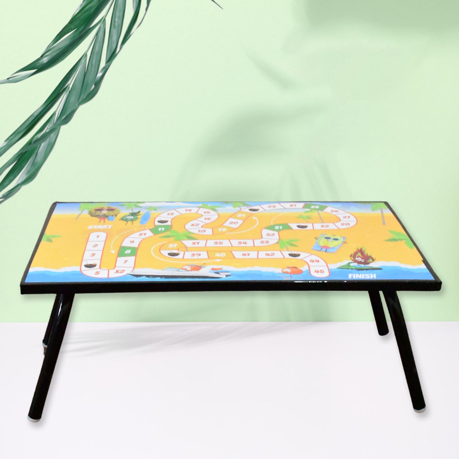 Foldable Multipurpose Mix Design Games Table Board  Bed Study Table (48  28 Cm  1 Pc) - Shop Gharse