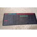 12982 Shortcut Keyboard Mat Mouse Pad Mat Mouse Pads For Desk Quick Key Super Large Anti-slip Keyboard Pad Desk Accessories Desktop Mouse Pad Office Oversized Big Mouse Pad Rubber (8030 Cm) - Shop Gharse