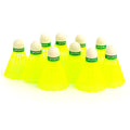 Premium Plastic Badminton Shuttlecock Set (10 Pcs) - Shop Gharse