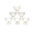 0091c Serving Dessert Bowl Ice Cream Salad Fruit Bowl - 6pcs Serving Dessert Bowl Ice Cream Salad Fruit Bowl - 6pcs - Shop Gharse