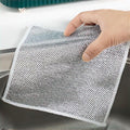 One-sided Multipurpose Microfiber Cloths Scrubber (1 Pc  20x20 Cm) - Shop Gharse