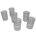 Apex Everyday Plastic Glass Set  6 Pieces Lightweight  Unbreakable - Shop Gharse
