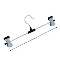 7202 Hangers With 2-adjustable Anti-rust Clips (Pack Of 12) - Shop Gharse