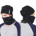 6066 Ultra Soft Unisex Woollen Beanie Cap Plus Muffler Scarf - Shop Gharse