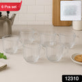Unbreakable Transparent Plastic Tea Cups (Set Of 6 Pc) - Shop Gharse