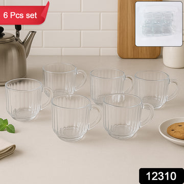 Unbreakable Transparent Plastic Tea Cups (Set Of 6 Pc) - Shop Gharse