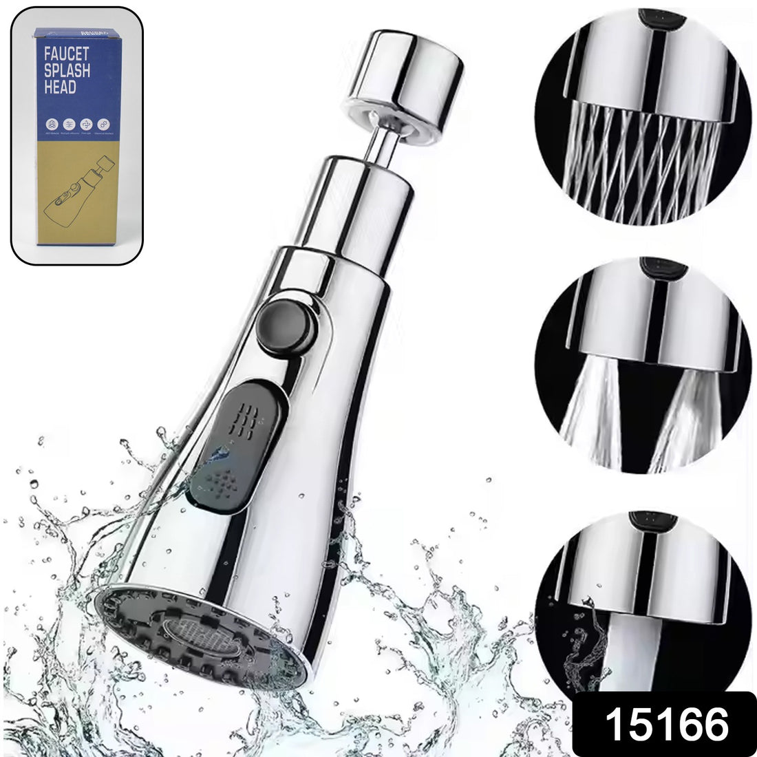 Kitchen Faucet 3-function Pull Down Sink Sprayer (1 Pc) - Shop Gharse