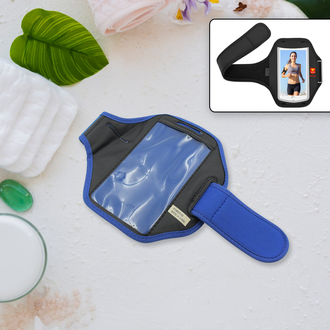 Sports Wrist Bag Running Arm Band Running Armband Phone Arm Pouch Case Cellphone Arm Band Phone Arm Case Holder Sports Phone Armbands Running Phone Holder (1 Pc) - Shop Gharse