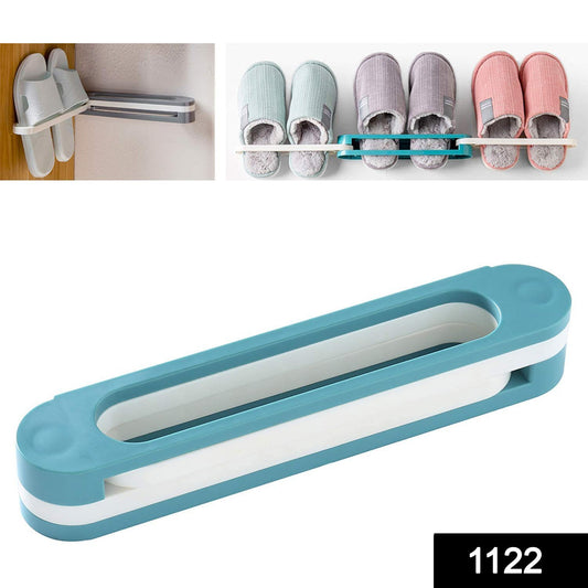 1122 Multifunction Folding Slippersshoes Hanger Organizer Rack - Shop Gharse