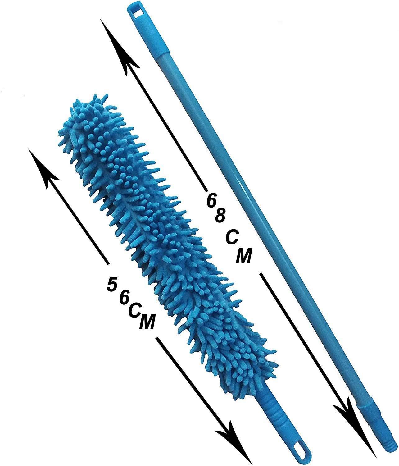 1270 Foldable Multipurpose Microfiber Fan Cleaning Duster For Quick And Easy Cleaning - Shop Gharse