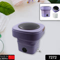 7272 Mini Washing Machine Foldable Mini Washer With Drain Basket Portable Washing Machine Foldable For Laundry Travel Camping Rv Baby Clothes - Shop Gharse