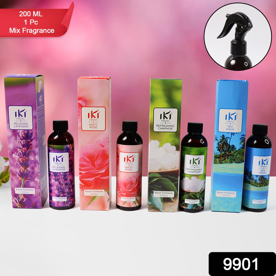 Room Air Freshener Mix Fragrance (200 Ml Approx  1 Pc) - Shop Gharse