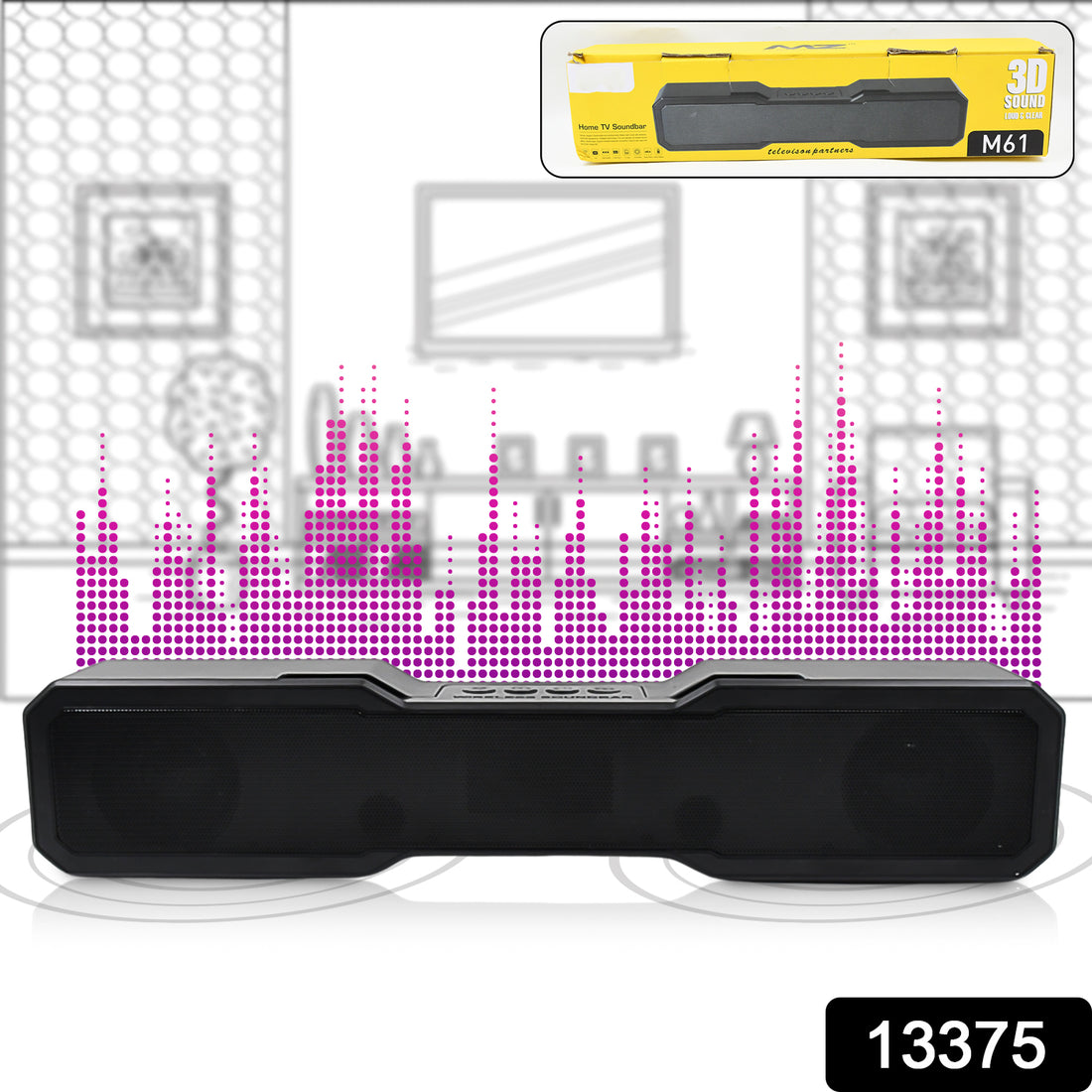 3d Sound Wireless Bluetooth Speaker (1 Pc) - Shop Gharse