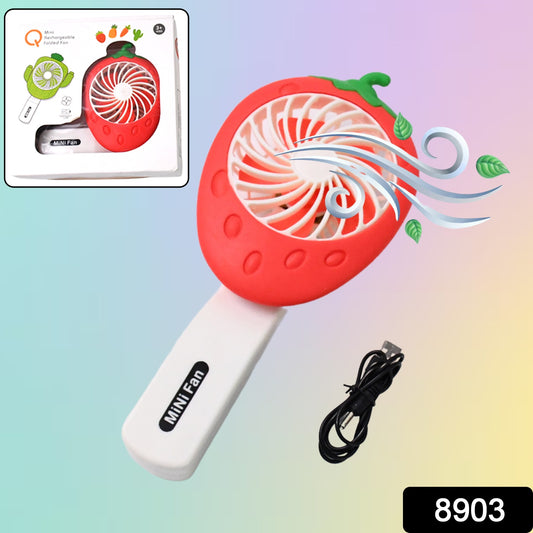 Rechargeable Handheld Mini Fan (Battery Not Included  Mix Color) - Shop Gharse