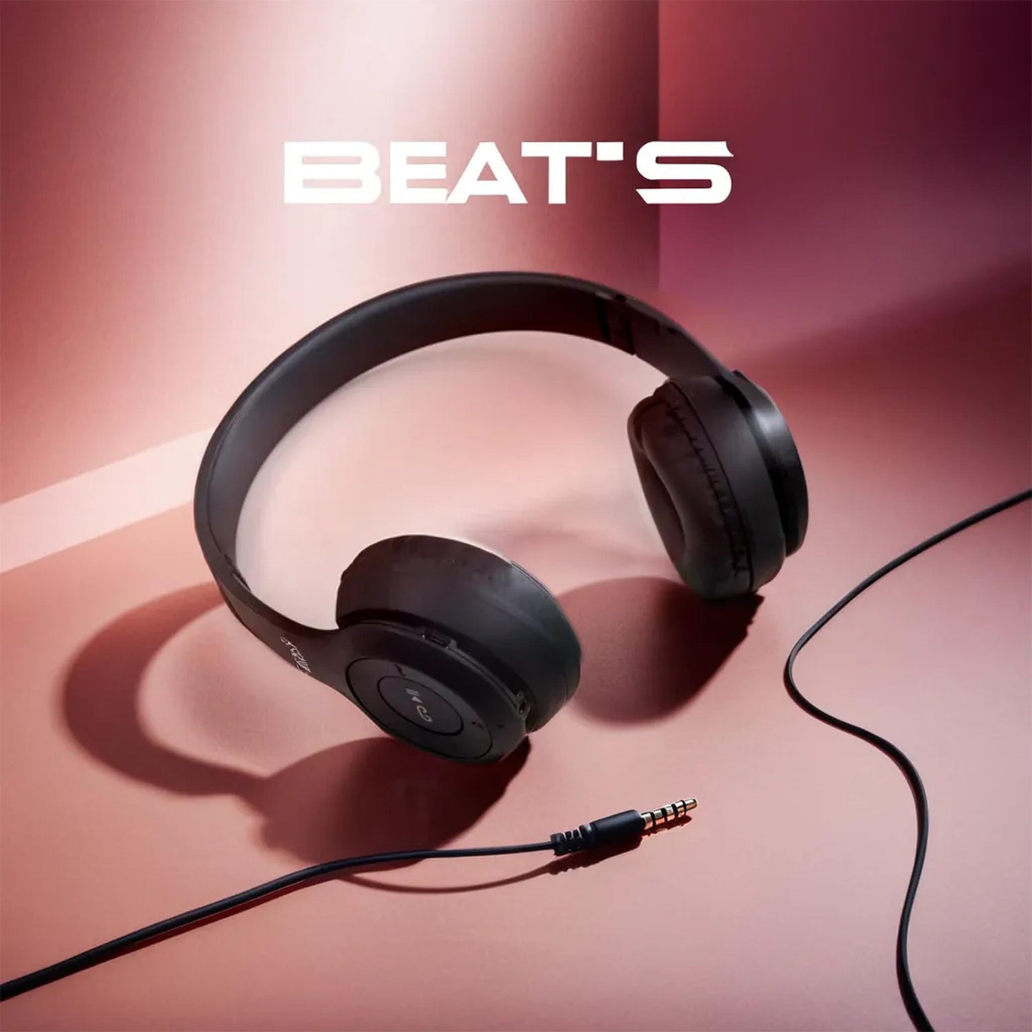 13052 Wireless Headphone Over The Head Bluetooth Headset Foldable Headband Hands-free With Calling Function (1 Pc) - Shop Gharse