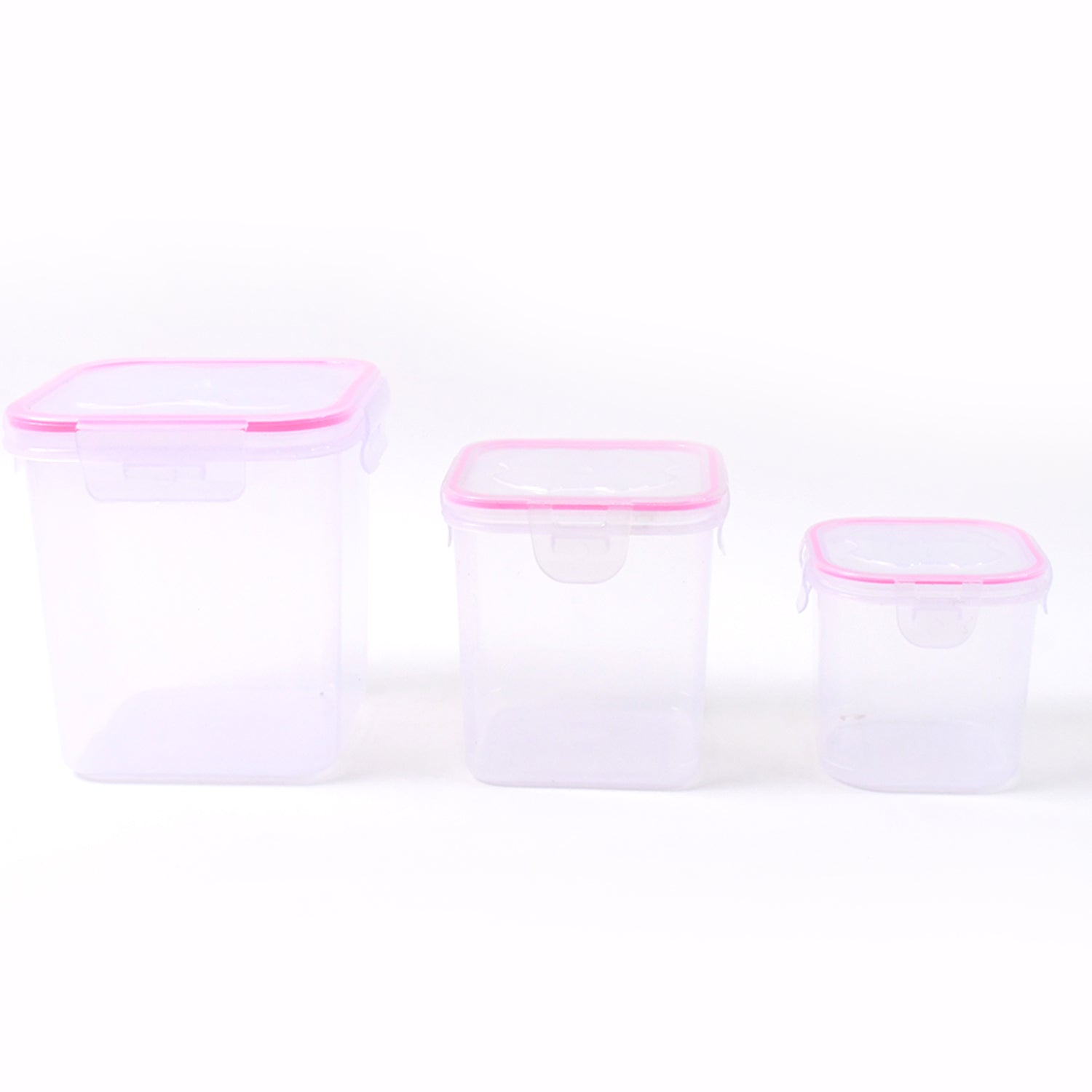 Kitchen Storage Container Set Of 3 Pcs (1500 1000 500 Ml) - Shop Gharse