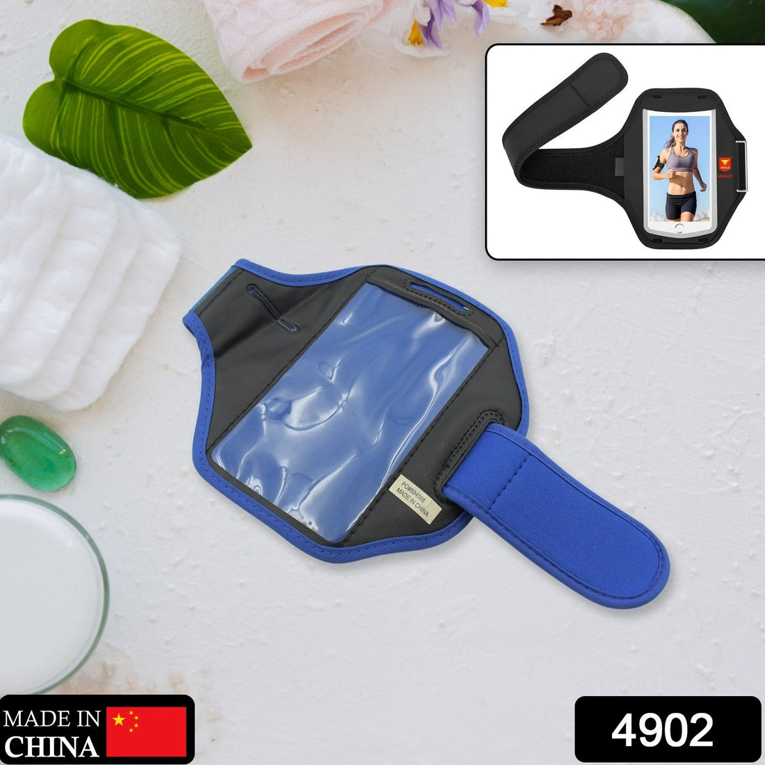 Sports Wrist Bag Running Arm Band Running Armband Phone Arm Pouch Case Cellphone Arm Band Phone Arm Case Holder Sports Phone Armbands Running Phone Holder (1 Pc) - Shop Gharse