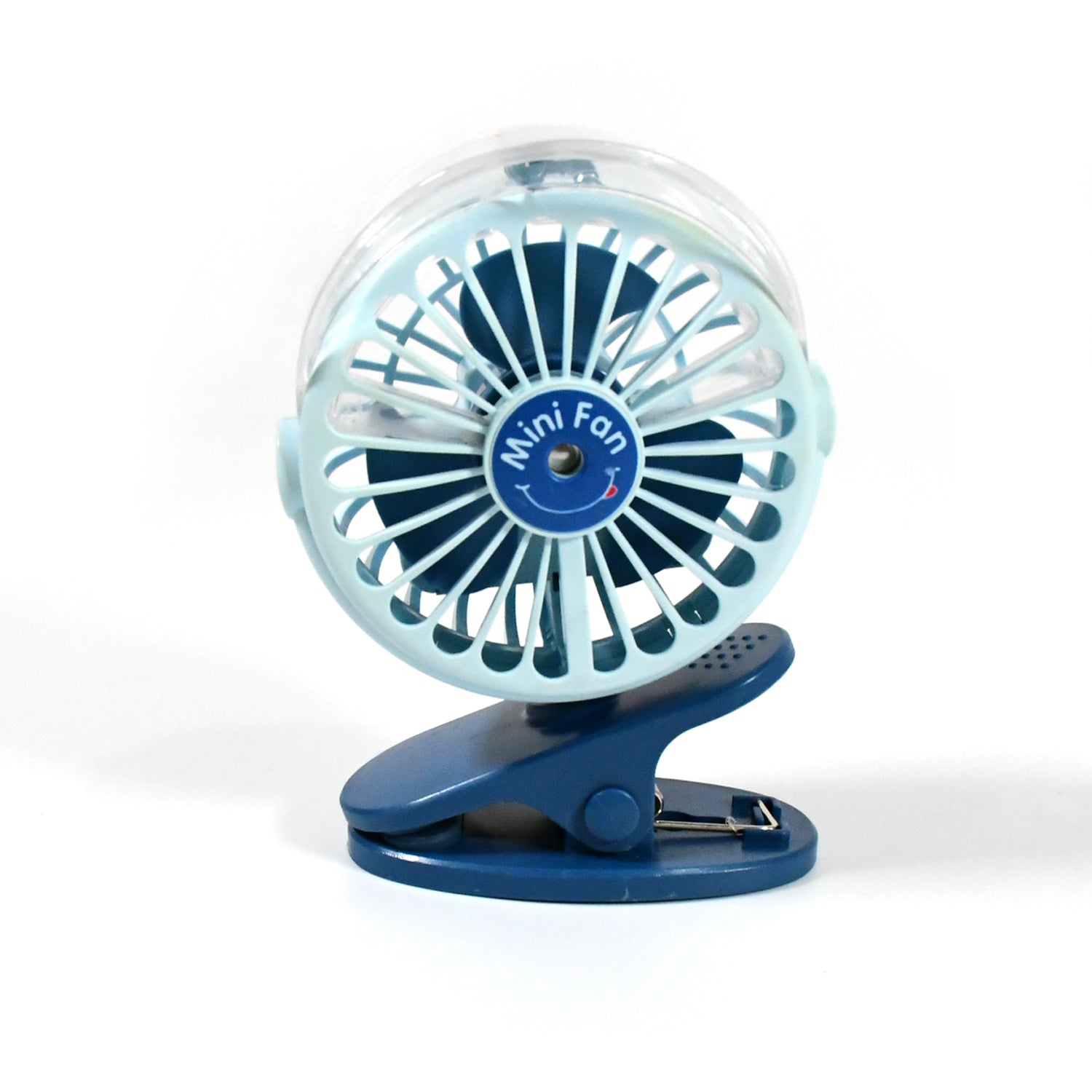 17930 Portable Clip-on Fan Battery Operated With Light  Spray Small Yet Powerful Usb Table Fan 3-speed Quiet Rechargeable Mini Desk Fan 360 Rotation Personal Cooling Fan For Home Office Camping - Shop Gharse