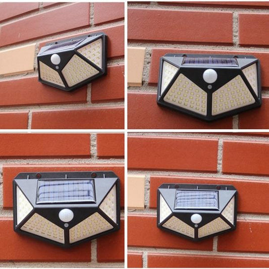 1255 Solar Lights For Garden Led Security Lamp For Home Outdoors Pathways - Shop Gharse