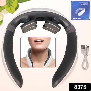 4 Heads Smart Electric Neck And Back Pulse Massager (1 Pc) - Shop Gharse
