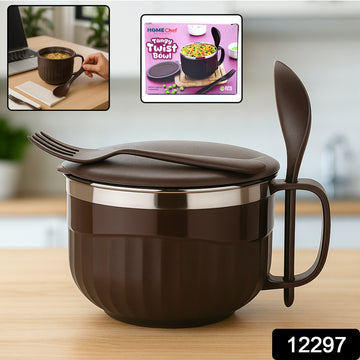Home Chef Tangy Twist Insulated Lunch Bowl (Approx 650ml  1 Pc) - Shop Gharse