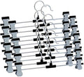 7202 Hangers With 2-adjustable Anti-rust Clips (Pack Of 12) - Shop Gharse