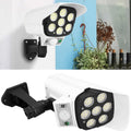 Solar Light Outdoor Motion Sensor Security Camera Shaped Dummy Wall Lamp (1 Pc) - Shop Gharse